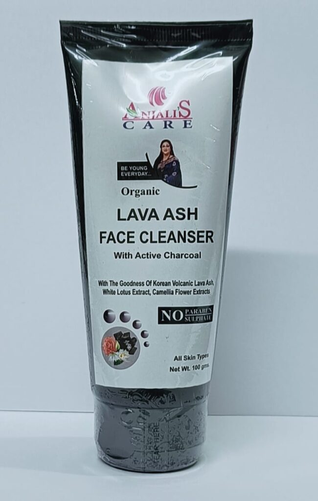 Lava Ash Charcoal Face Wash